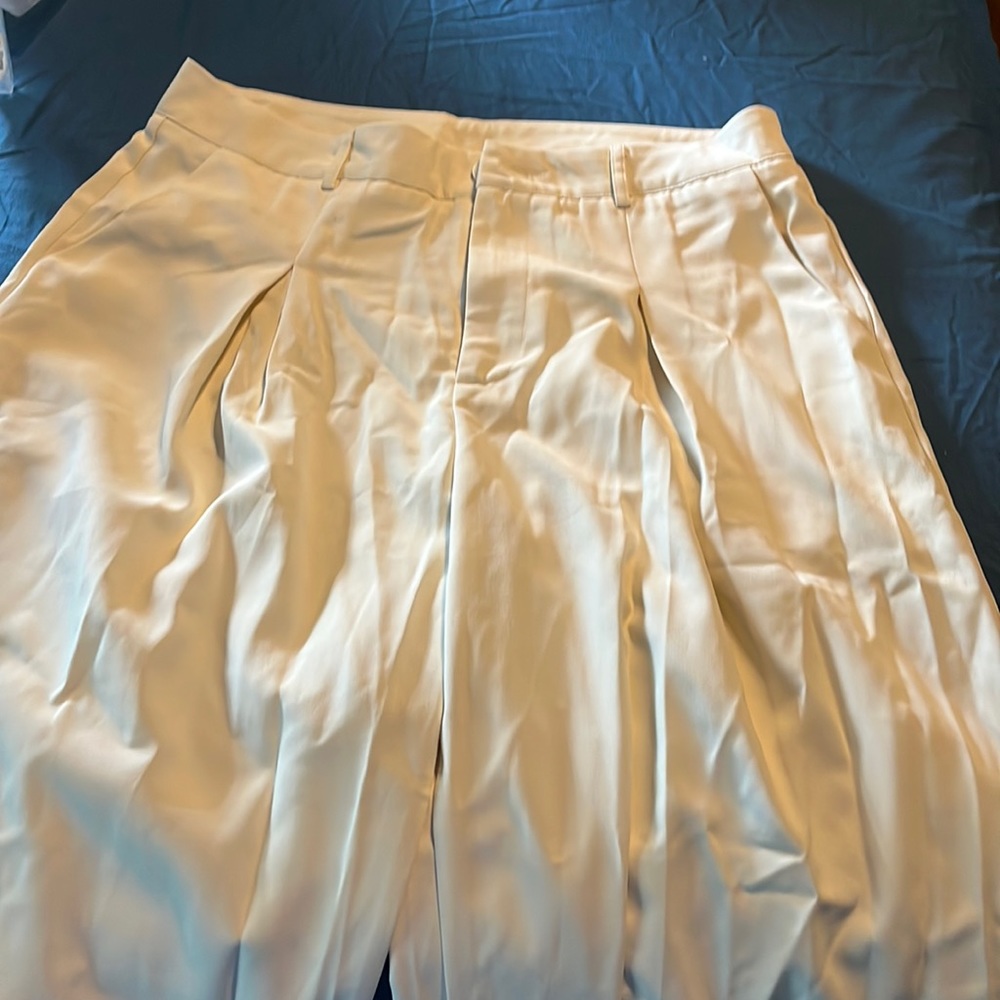 Cider cream trousers. Size XL
